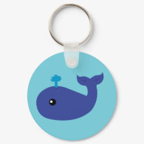 Cute Whale keychains by toxiferous Cute Whale keychains