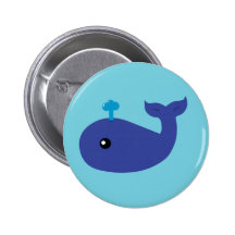 Cute Whale Pin