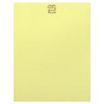 Cute Whimsical "Blissfully Ignorant" Custom Letterhead