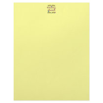 Cute Whimsical "Blissfully Ignorant" Custom Letterhead