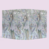 Cute Whimsical Fairy Binder by Molly Harrison