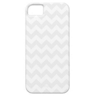 Cute White and Gray Chevron Pattern iPhone 5 Case