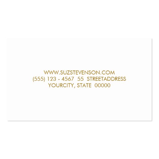 Cute White Daisy Flower Pink Business Card (back side)