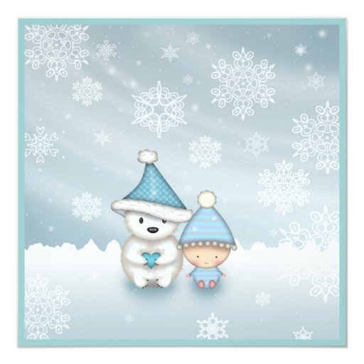 winter baby announcements