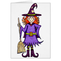 Cute Witch cards