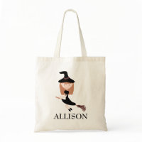 Cute Witch Trick or Treat Bag
