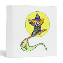 Cute with in front of full moon binders