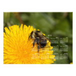 Cute Worker Bee; 2013 Calendar Photo Print
