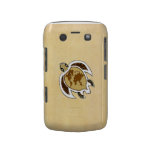Cute World Map Turtle On Blackberry Bold Case