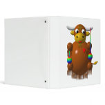 Cute yak with yo-yos binders