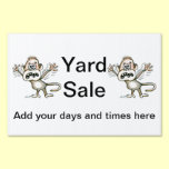Cute Yard Sale Sign yard signs
