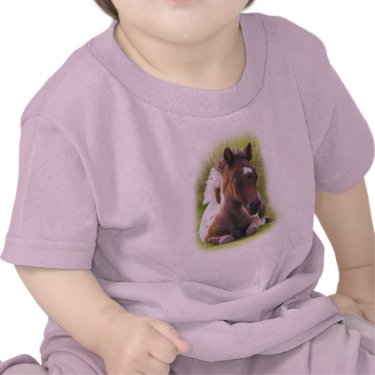 Cute Yearling Foal infant t-shirt