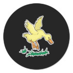 cute yellow duck stickers