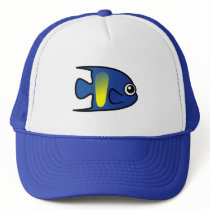 Cute Yellowbar Angelfish Trucker Hat
