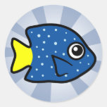 Cute Yellowtail Damselfish Sticker