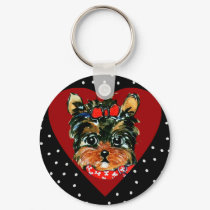 Cute Yorkie Poo keychains by Yorkies_by_Joanne Cute Yorkie Poo keychains