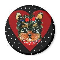 Cute Yorkie Poo magnets by Yorkies_by_Joanne Cute Yorkie Poo magnets