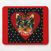 Cute Yorkie Poo mousepads