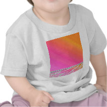 Cute Zebra Bling Glitter Orange Pink Gifts T-shirts