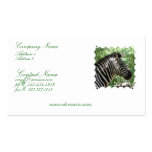 Cute Zebra Business Card