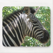 Cute Zebra Mouse Pad