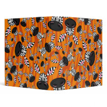 Cute Zebra Pattern Avery Binder