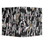 Cute Zebra Pattern Avery Binder