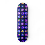 Cute Zodiac Characters Skateboard