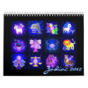 Cute Zodiac Sign Calendar 2012 calendar