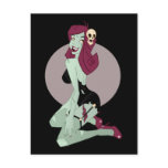 Cute Zombie Pin-Up Girl Post Cards