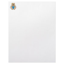 Cutelyn Baby Boy Angel Bear letterhead