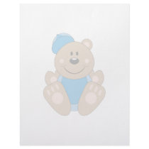 Cutelyn Baby Boy Baseball Bear letterhead