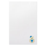 Cutelyn Baby Boy Baseball Polar Bear Stationery Design