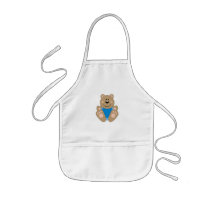 Cutelyn Baby Boy Bear Apron