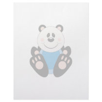 Cutelyn Baby Boy Panda Bear letterhead