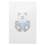 Cutelyn Baby Boy Panda Bear Custom Stationery