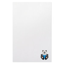 Cutelyn Baby Boy Panda Bear Stationery Paper