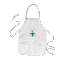 Cutelyn Baby Boy Polar Bear Aprons