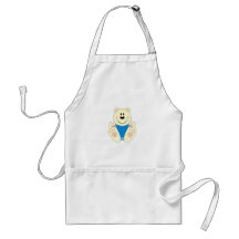 Cutelyn Baby Boy Polar Bear Aprons
