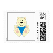 Cutelyn Baby Boy Polar Bear Stamps