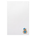 Cutelyn Baby Boy Sailor Bear Custom Stationery