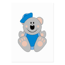 Cutelyn Baby Boy Sailor Koala Bear business cards
