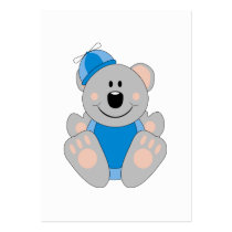 Cutelyn Baby Boy Silly Koala Bear business cards by mydeas Cutelyn Baby Boy Silly Koala Bear business cards