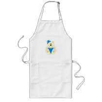 Cutelyn Baby Boy Silly Polar Bear aprons by mydeas Cutelyn Baby Boy Silly Polar Bear aprons