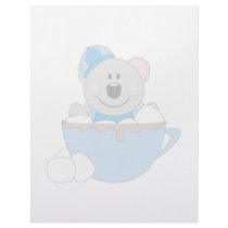 Cutelyn Baby Boy Snow Bear Koala Mug letterhead by mydeas Cutelyn Baby Boy Snow Bear Koala Mug letterhead