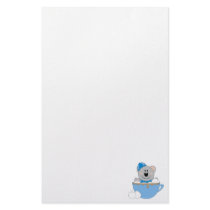 Cutelyn Baby Boy Snow Bear Koala Mug stationery by mydeas Cutelyn Baby Boy Snow Bear Koala Mug stationery