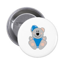Cutelyn Baby Boy Snow Koala Bear Buttons