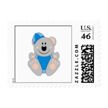 Cutelyn Baby Boy Snow Koala Bear Stamps