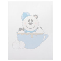 Cutelyn Baby Boy Snow Panda Bear Mug letterhead by mydeas Cutelyn Baby Boy Snow Panda Bear Mug letterhead