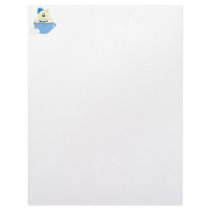 Cutelyn Baby Boy Snow Polar Bear Mug letterhead